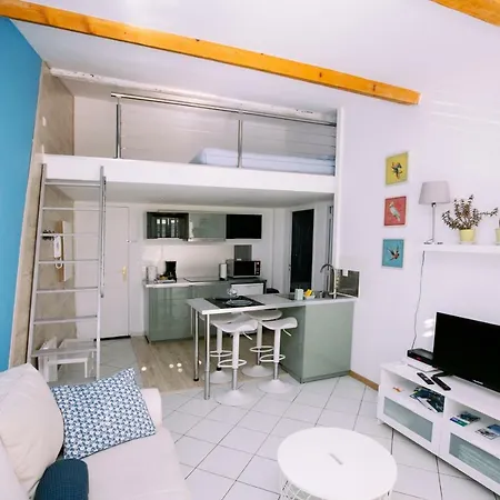 Apartment 2 Pieces Avec Grande Terrasse - Centre De